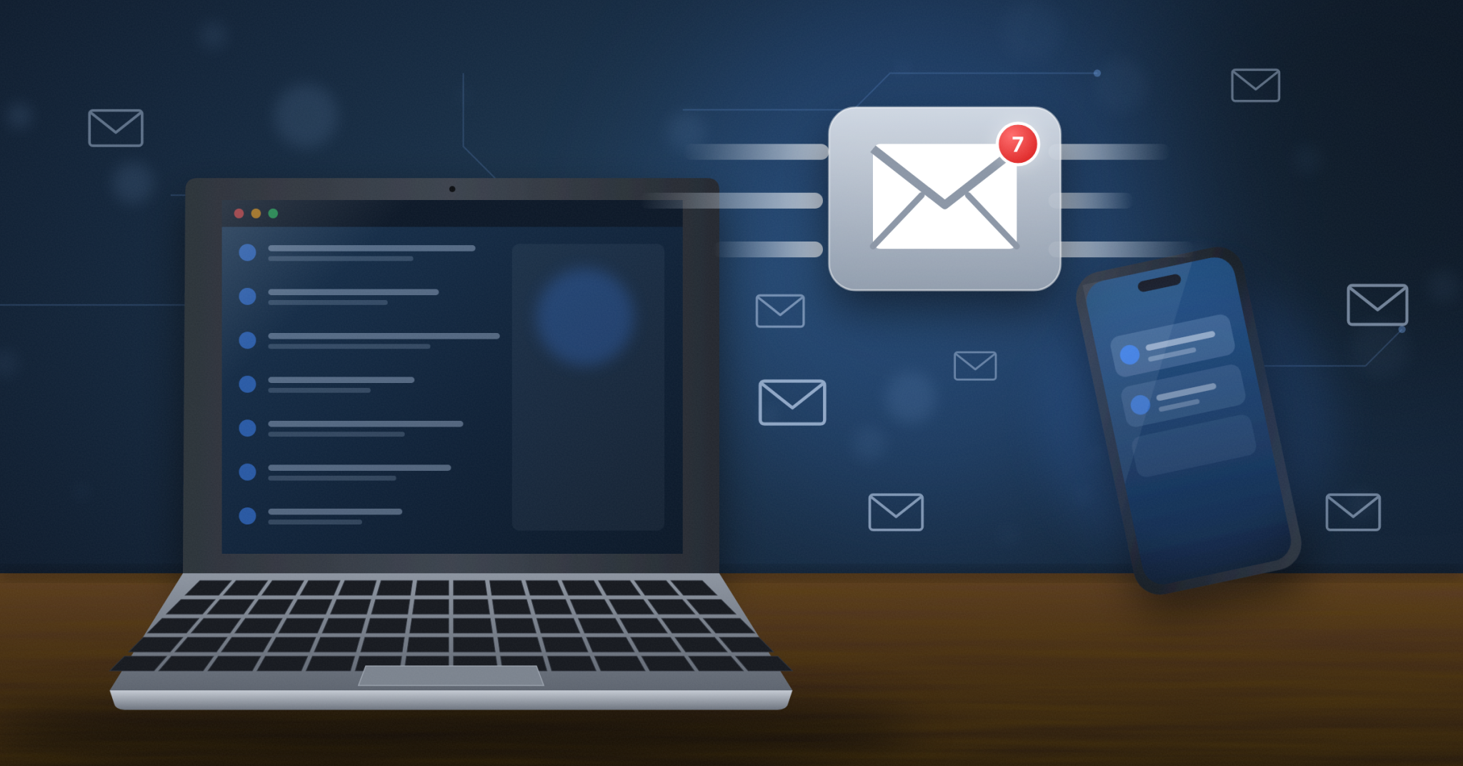 Dashboard view of domain reputation and authentication checks for B2B cold email